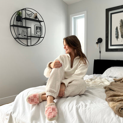 Cozy Thick Cotton Winter Slippers