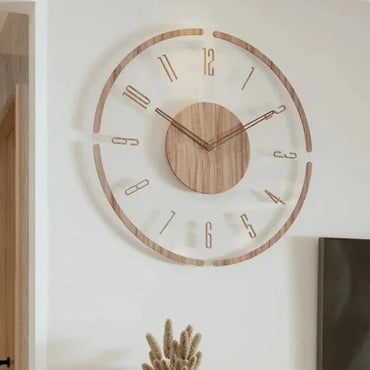 Scandinavian-Style Wall Clock