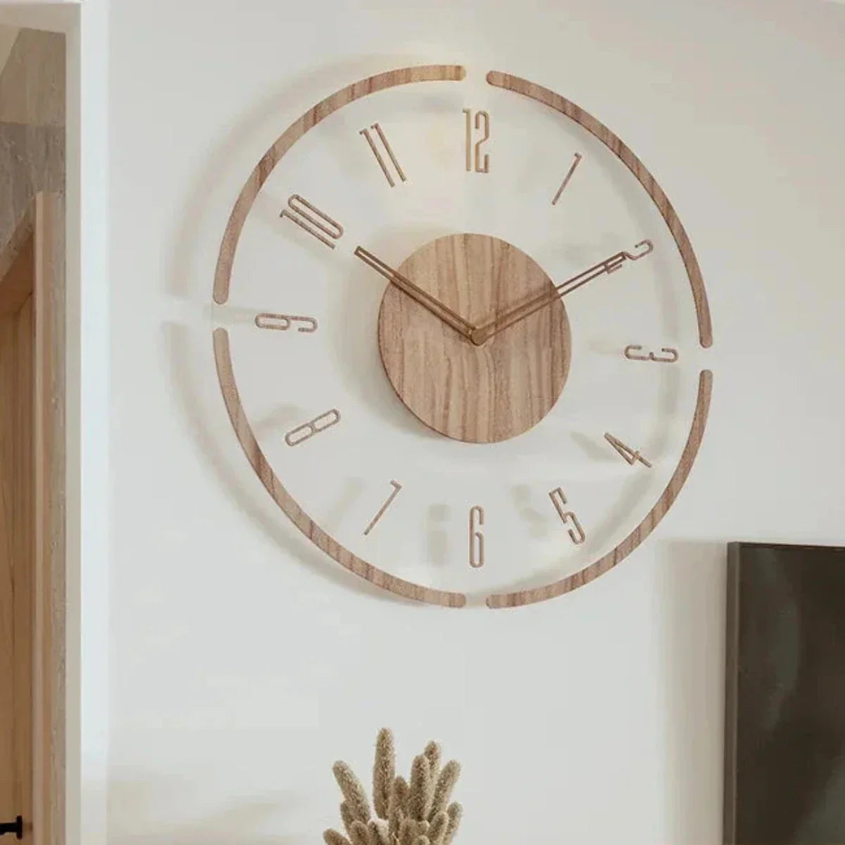 Scandinavian-Style Wall Clock