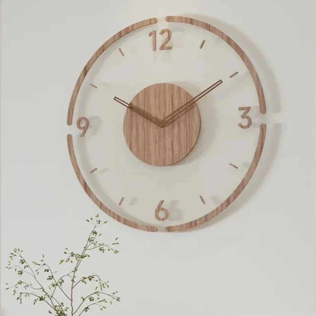 Scandinavian-Style Wall Clock