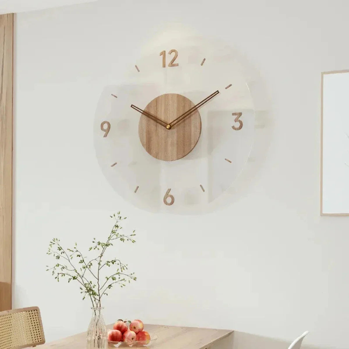 Scandinavian-Style Wall Clock