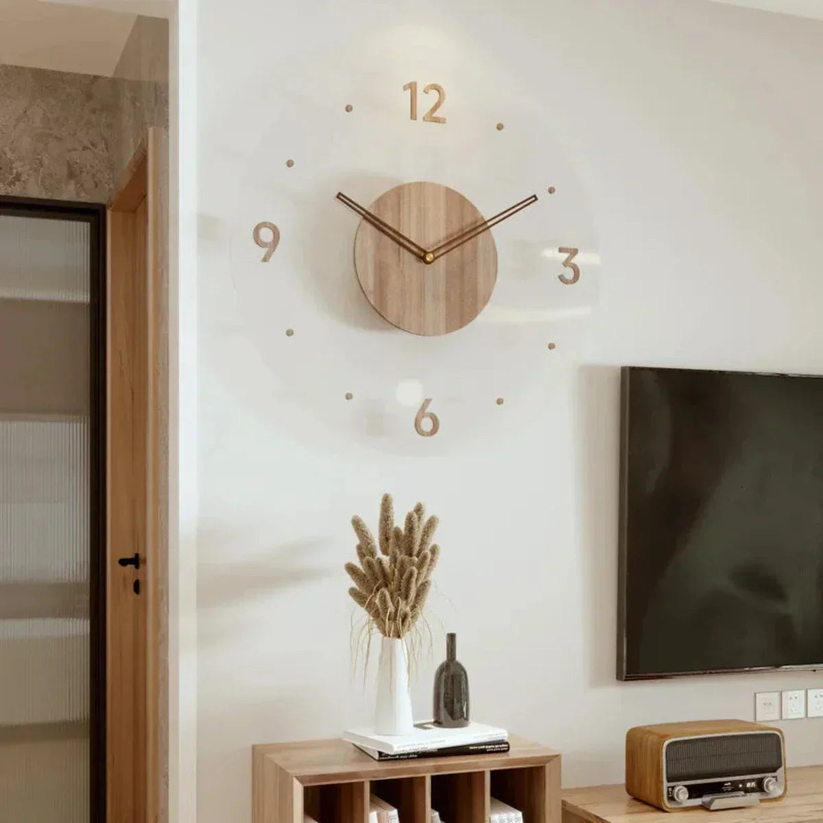 Scandinavian-Style Wall Clock