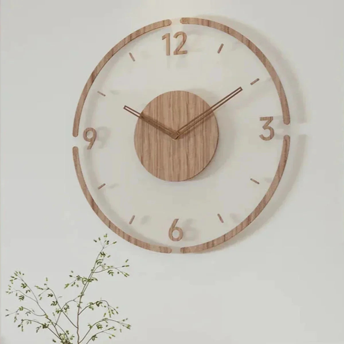 Scandinavian-Style Wall Clock