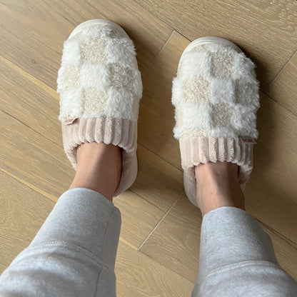 Cozy Non-Slip Slippers with Plush Lining