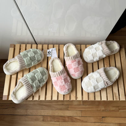 Cozy Non-Slip Slippers with Plush Lining