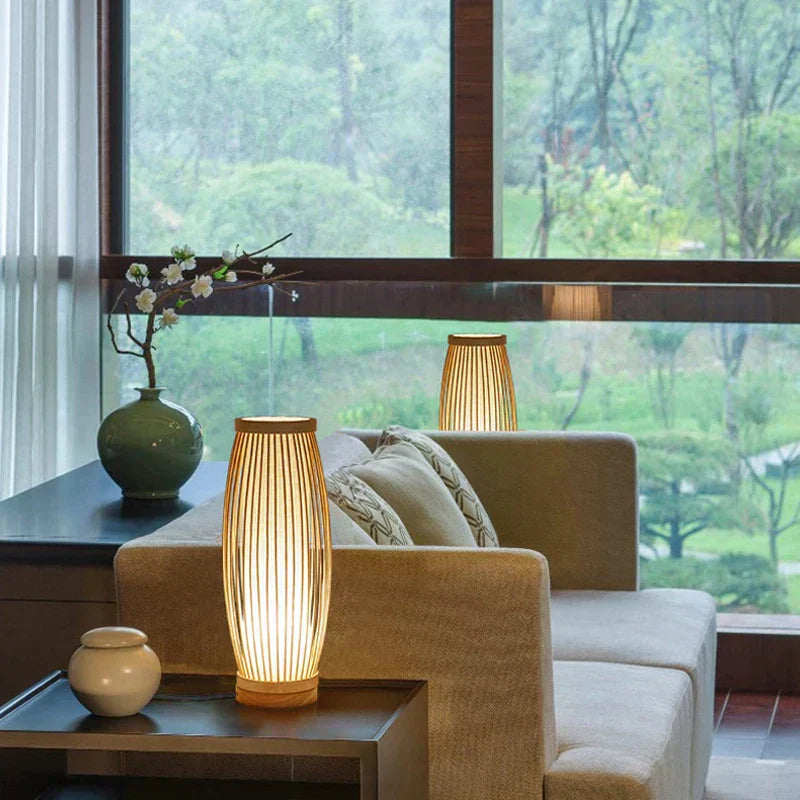 KiraLamp: Elegant Japanese Table Lamp