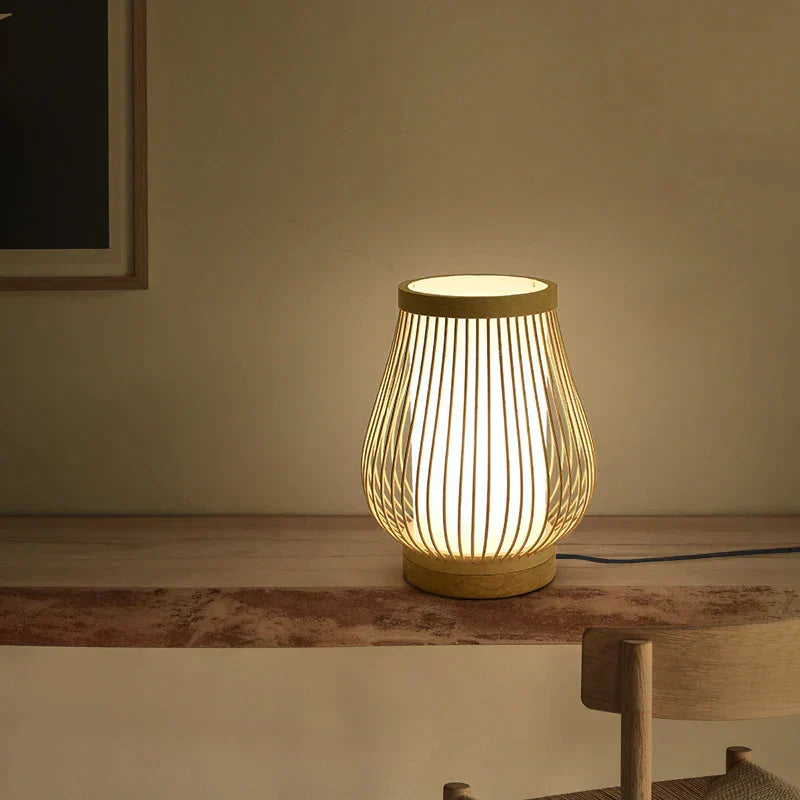 KiraLamp: Elegant Japanese Table Lamp