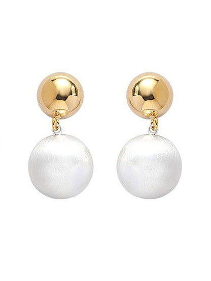 Vintage-Inspired Pearl Earrings