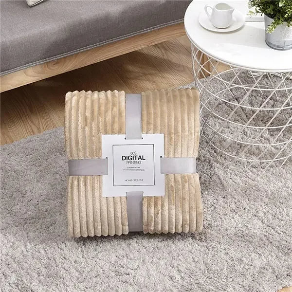Luxurious Velvet Fleece Blanket for Ultimate Winter Comfort