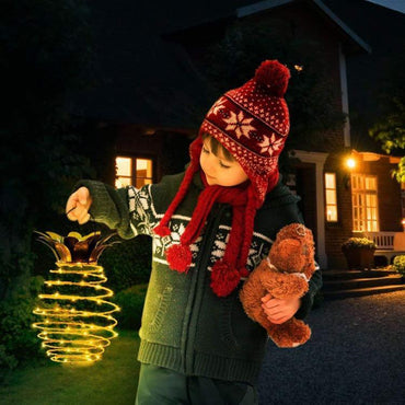 Pineapple Solar Lantern - Solar Pine Design