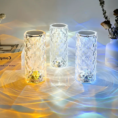 Aurora Model Kristall Touch Table Lamp