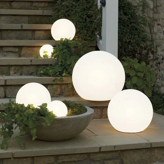 GlowSphere - Circular Outdoor Garden Light