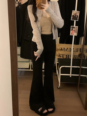 Lena | Vintage-Inspired Corduroy Flared Pants