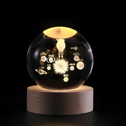 Celestia 3D Heated Crystal Sphere