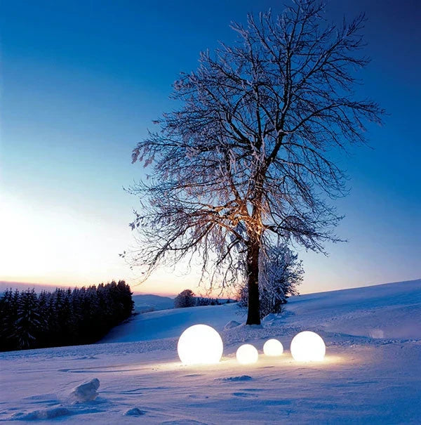 GlowSphere - Circular Outdoor Garden Light