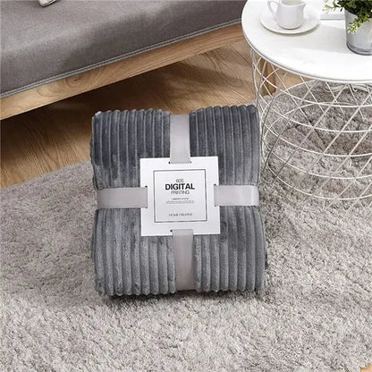 Luxurious Velvet Fleece Blanket for Ultimate Winter Comfort