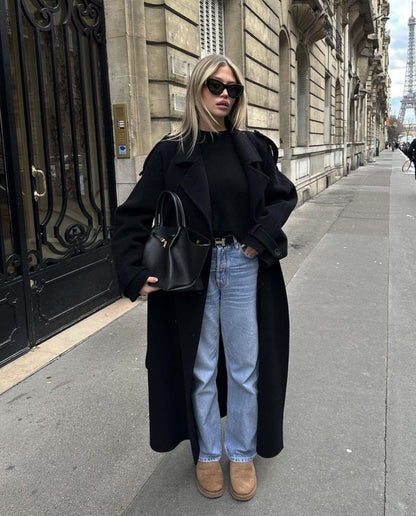 Mina Trenchcoat | Timeless Women's Coat – Ideal for Spring, Autumn, and Sophisticated Events