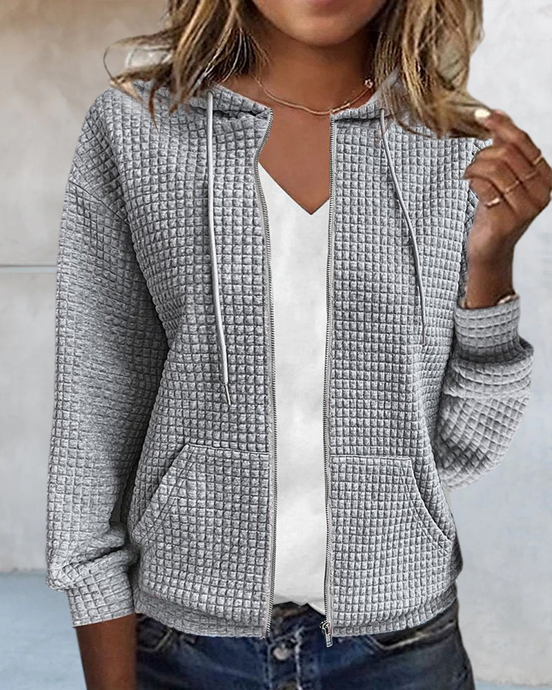 Monique | Casual Vest with Pockets and Adjustable Drawstrings