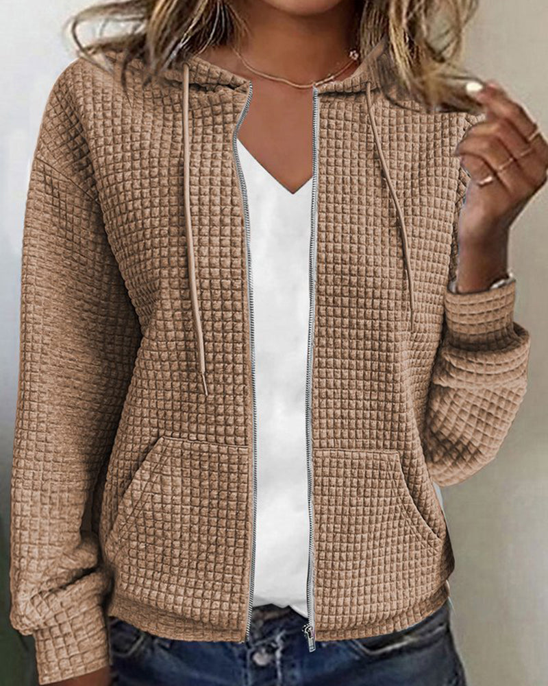 Monique | Casual Vest with Pockets and Adjustable Drawstrings