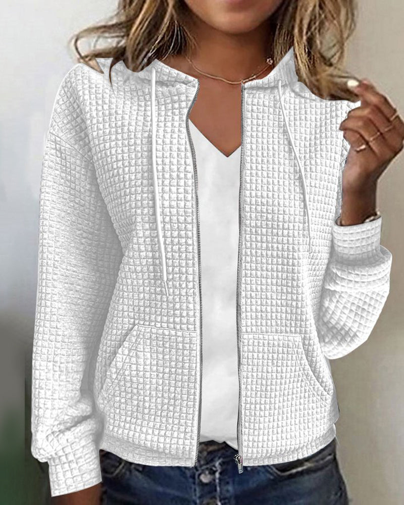 Monique | Casual Vest with Pockets and Adjustable Drawstrings