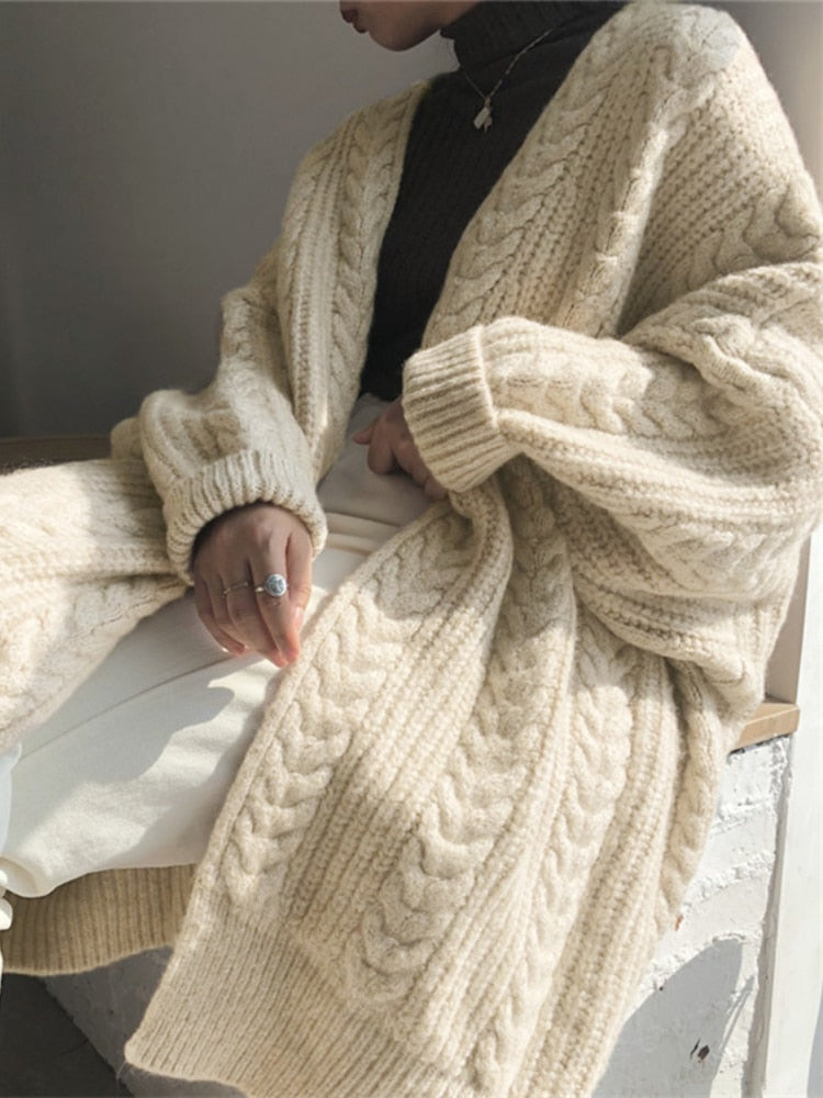 Nikki | Women's Cozy Long Cardigan