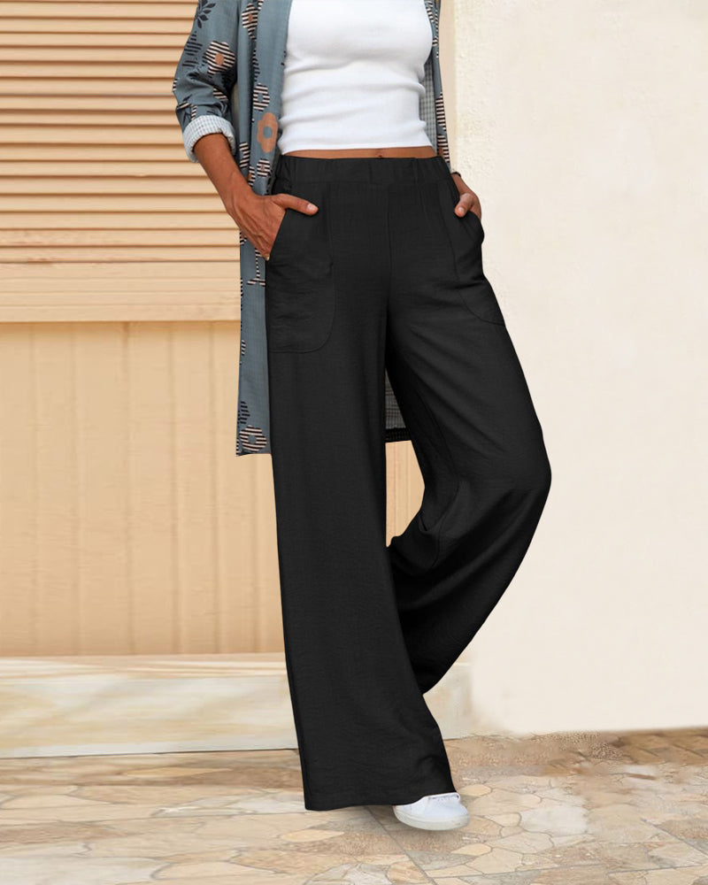 Timeless High-Waisted Pants