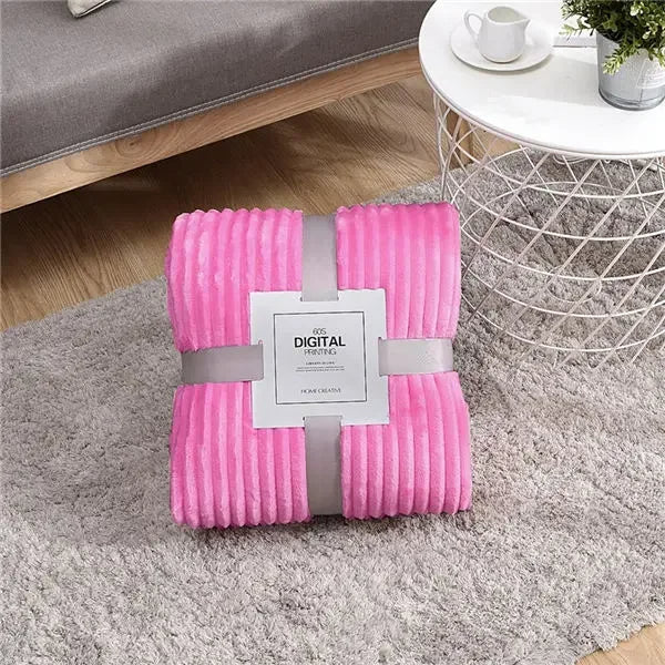 Luxurious Velvet Fleece Blanket for Ultimate Winter Comfort