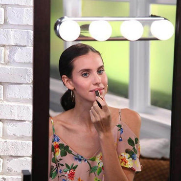 BrightFix | LED Suction Cup Makeup Light for Bathroom Sink & Mirror