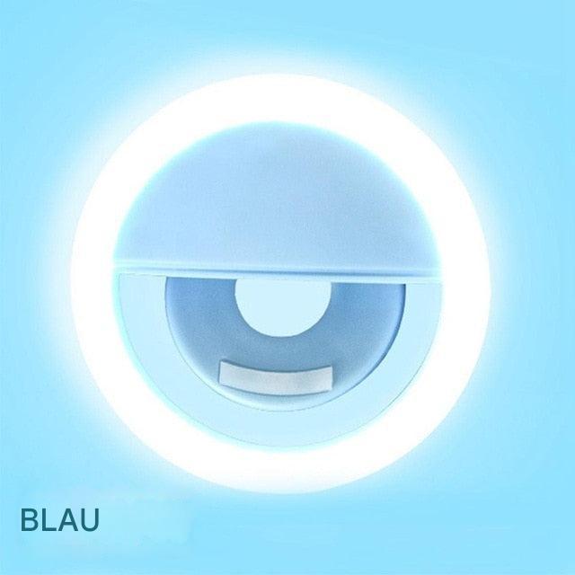GlowSnap - Compact Ring Light for Perfect Selfies