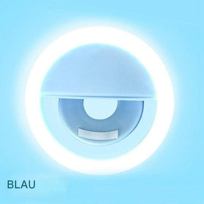 GlowSnap - Compact Ring Light for Perfect Selfies