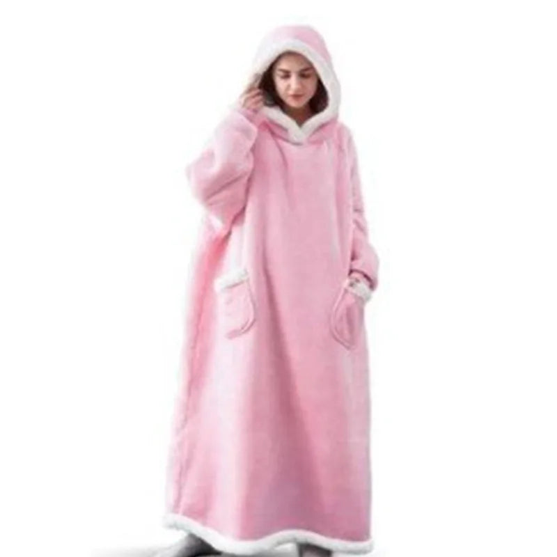 Extra-Large Hooded Blanket Robe