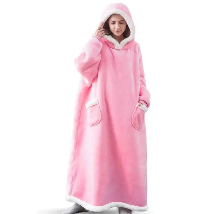Extra-Large Hooded Blanket Robe