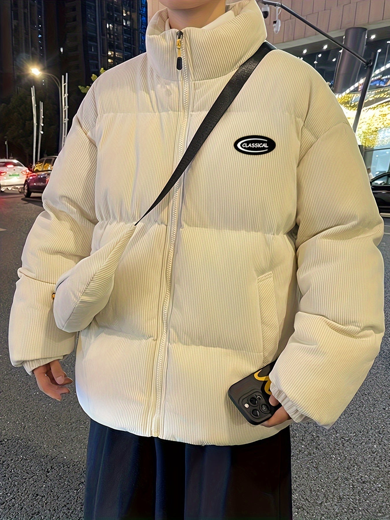 MANDY – Women's Winter Jacket with Matching Shoulder Bag