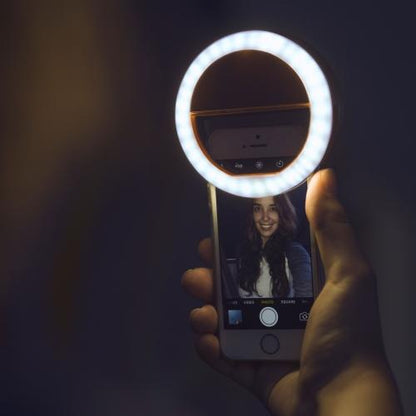 GlowSnap - Compact Ring Light for Perfect Selfies