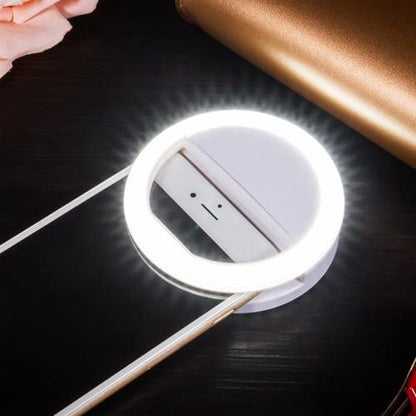 GlowSnap - Compact Ring Light for Perfect Selfies