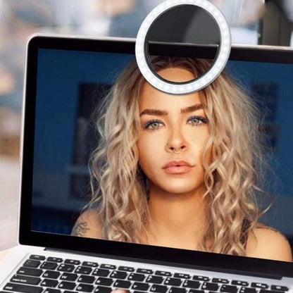 GlowSnap - Compact Ring Light for Perfect Selfies