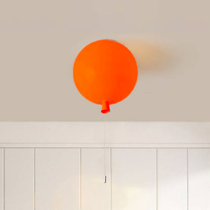 Contemporary Balloon-Shaped LED Ceiling Light – AuraLite
