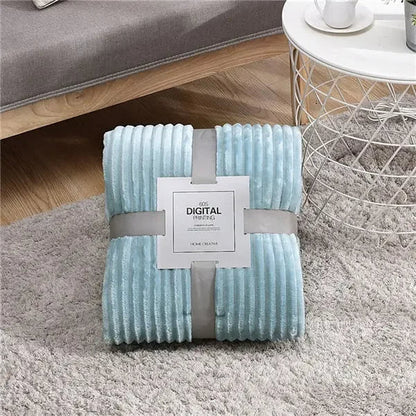 Luxurious Velvet Fleece Blanket for Ultimate Winter Comfort