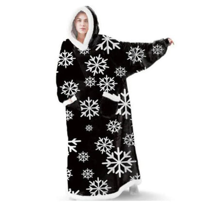 Extra-Large Hooded Blanket Robe
