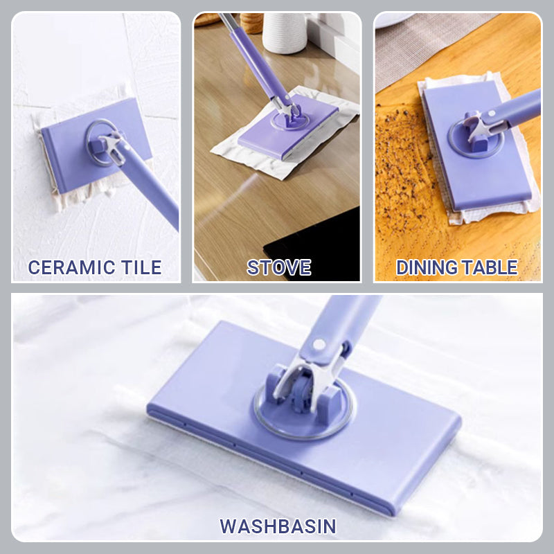 Wet Wipe Cleaning Mop with 10 Complimentary Wipes Included