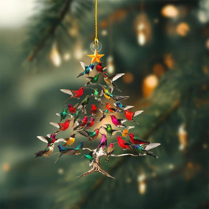 Hummingbird Holiday Ornament — A Celebration of Nature and Cheer