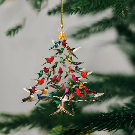 Hummingbird Holiday Ornament — A Celebration of Nature and Cheer