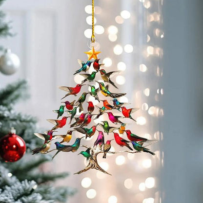 Hummingbird Holiday Ornament — A Celebration of Nature and Cheer