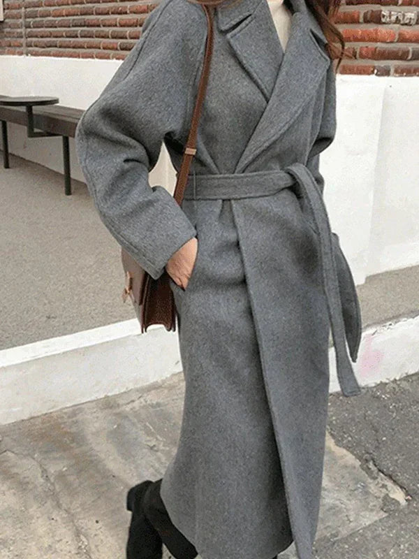 Talitha - Women's Long Wool Overcoat