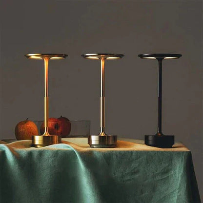 GlowBeam Wireless USB Table Lamp with Charging Capability