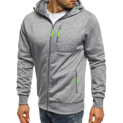 Tom | Men's Zip-Up Wool Hoodie