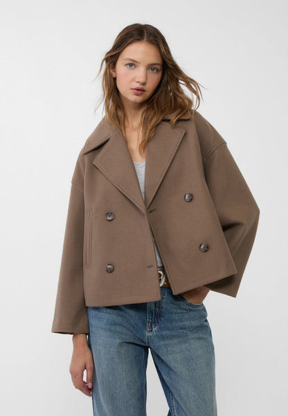 Zoe | Stylish Double-Breasted Short Blazer