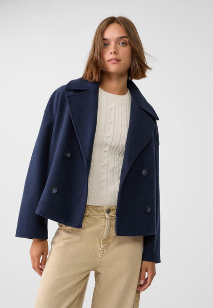 Zoe | Stylish Double-Breasted Short Blazer