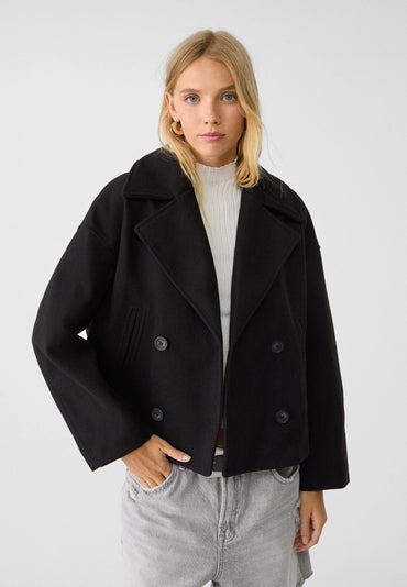 Zoe | Stylish Double-Breasted Short Blazer